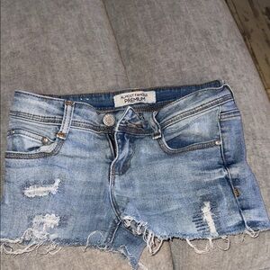 Almost Famous Light Blue Denim Shorts